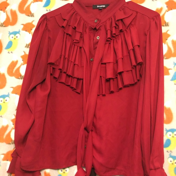 Cute Ruffle top🎉🎊 - Picture 2 of 8